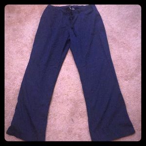 Size medium navy blue greys anatomy scrub pants